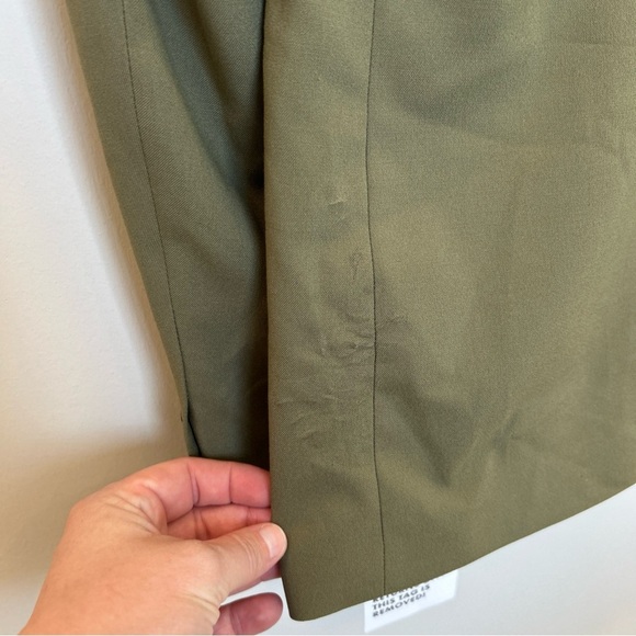 Men’s ASOS DESIGN Slim Suit Jacket, Dark Green, 36” Chest Regular Length - Picture 7 of 8